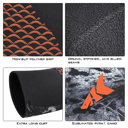 KastKing IceRiver Fishing Gloves, 100% Waterproof Gloves for Men & Women, Cold Weather Fishing & Outdoor Sports, Ideal for Ice Fishing & Winter Activities