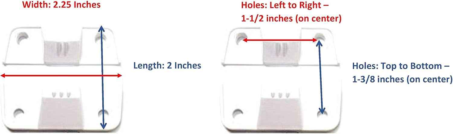 Aftermarket Coleman Cooler Replacement Hinges with Stainless Steel Screws (2 Pack)