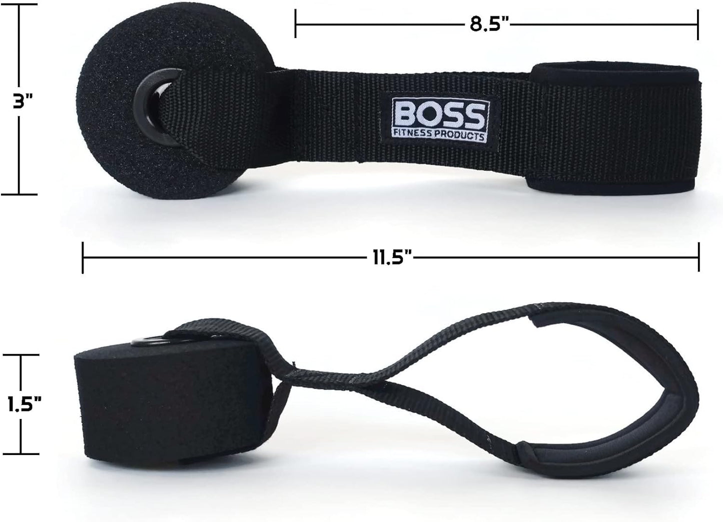 Extra Large Heavy Duty Door Anchor - Great for Resistance Bands, Physical Therapy Bands, and Closed Loop Bands