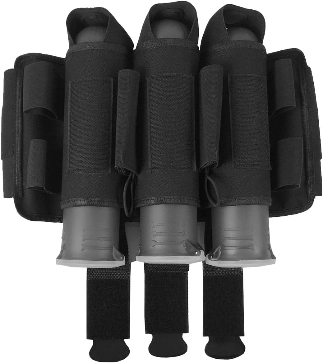 Maddog Pro 3+2 Paintball Harness Pod Pack | Pod Ejection | Adjustable Elastic Velcro Belt