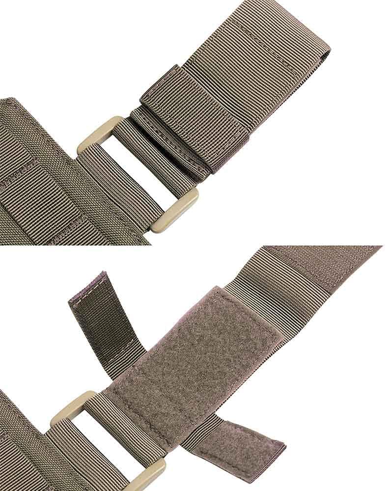 EXCELLENT ELITE SPANKER Tactical MOLLE Drop Leg Platform Universal Drop Leg Panel with Adjustable Belt & Thigh Straps