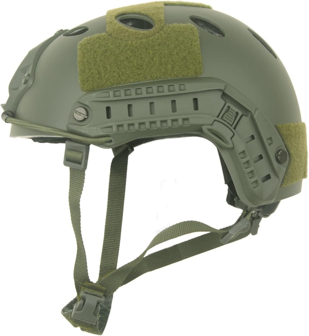 LOOGU Fast BJ Base Jump Tactical Helmet for Airsoft with 12-in-1 Headwear