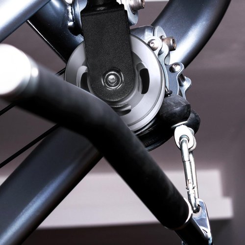 balacoo 2pcs Pulley System for Home Gym, Universal Aluminum Alloy Cable Pulley Wheel Workout Gym Equipment for Cable Machine
