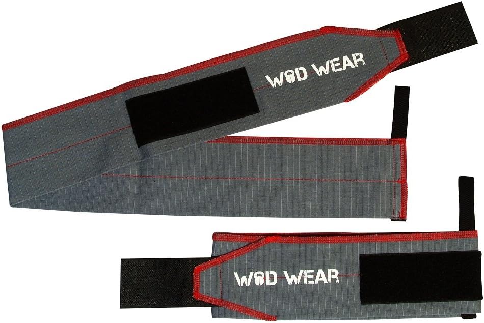 Wrist Wraps with Thumb Loop for Powerlifting, Strength Training, Bodybuilding, Cross Training, Olympic Weightlifting, Yoga - One Size Fits All