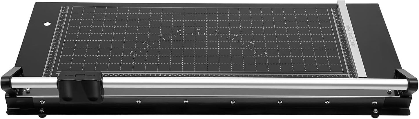 36 Inch Paper Cutter Heavy Duty Paper Cutter for A4 Paper Guillotine Rotary Paper Cutter for Offices Schools and Crafts