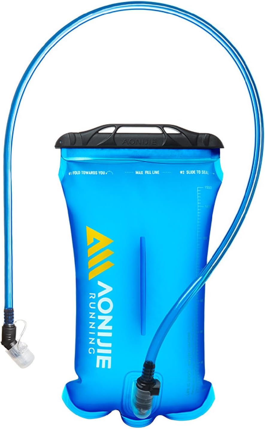 JEELAD TPU Hydration Bladder Water Bladder Ultra-Durable Water Storage Bladder for Hydration Backpacks Outdoor Hiking Running Cycling Camping Climbing