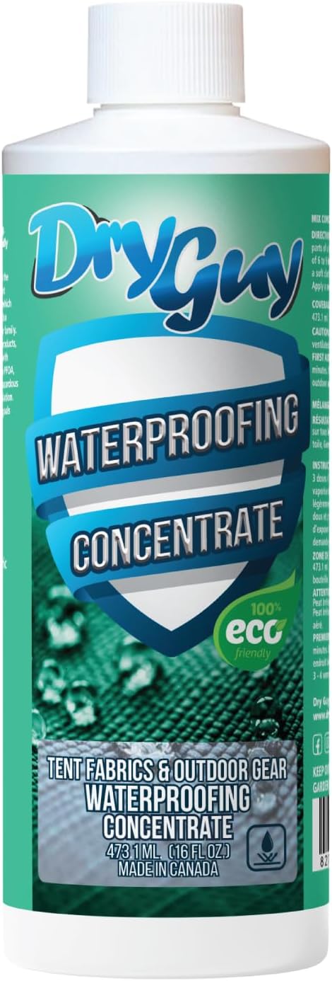 Tent Fabrics & Outdoor Gear Waterproofing Concentrate