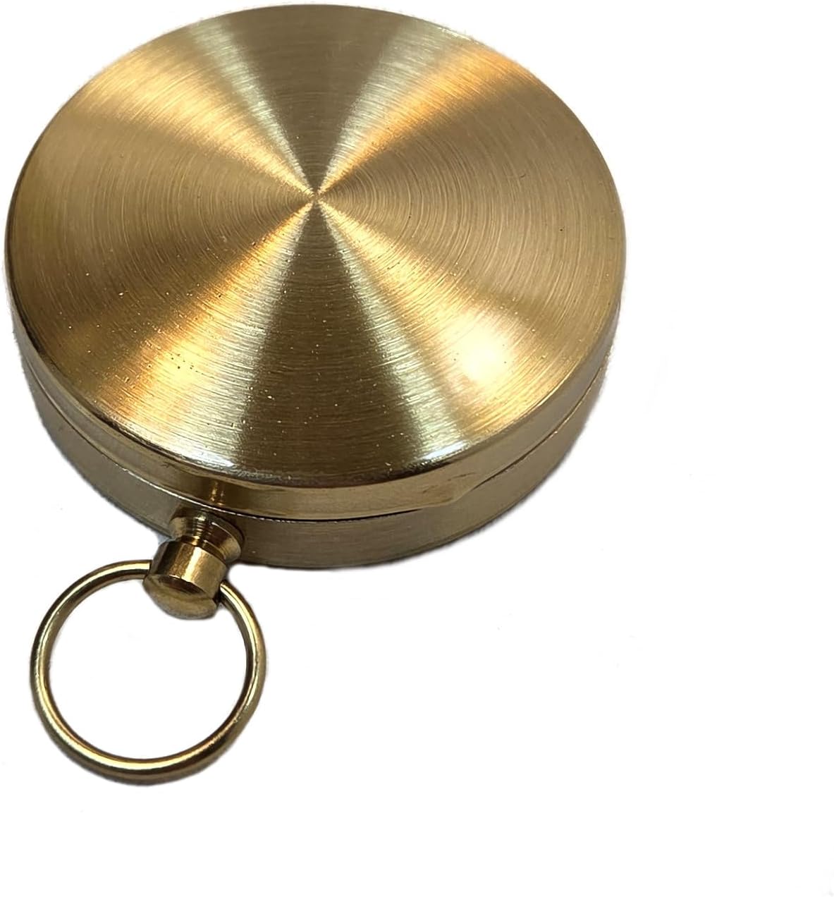 Glow in The Dark Brass Pocket Compass – Waterproof Navigation Tool for Camping, Hiking, Backpacking, Orienteering, Hunting, Survival Gear, Outdoor Safety & Adventure Gift