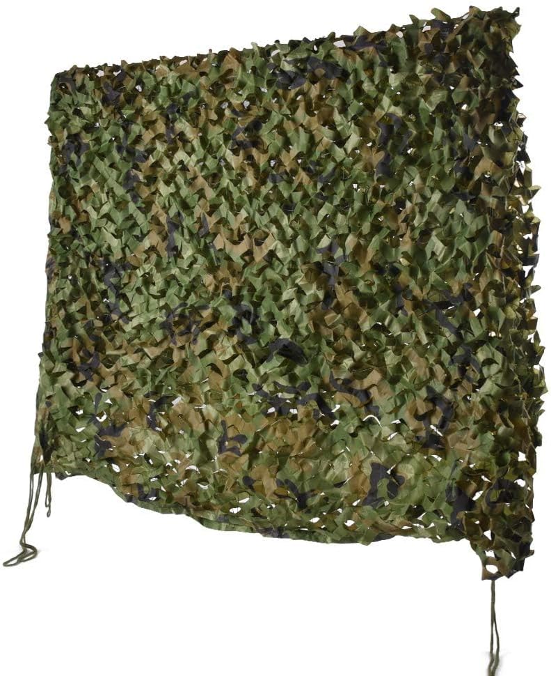HYOUT Camo Netting Camouflage Net Bulk Roll for Hunting Blinds Ghillie Sunshade, Camping, Military Party Decoration