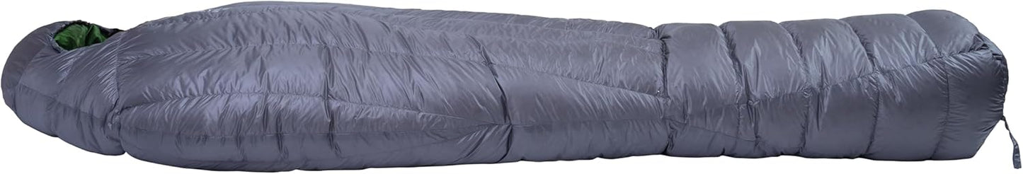 Summit Sleeping Bag 800+ Fill Power Starting Under 2lbs Ultralight Backpacking Mummy Down Sleeping Bag for Lightweight Hiking & Camping