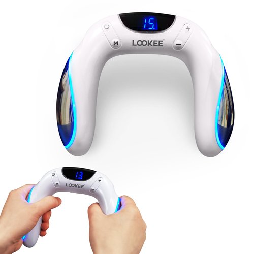 LOOKEE VibHeal Arm Exerciser | Flabby Arms Workout, Hand & Wrist Massager | Portable Arm Toning & Recovery Device with 15 Intensity Levels, Travel-Friendly Fitness for Men & Women