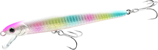 LUCKY CRAFT FlashMinnow 130MRS, Saltwater Surf Fishing Lures, Jerkbait, Halibut, Surf Perch, Calico Bass, White Seabass, Striped Bass, Sinking, Fishing Gear, Fishing Accessories, Fishing Tackle