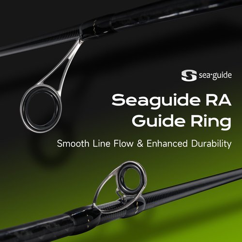HANDING M1 Trout Fishing Rod 6'6'' BFS Casting Rod with Fast Action 30T+24T Carbon Fiber SEAGUIDE RA Guide Rings for Larger Trout Crappie Bluegill White Bass Smallmouth Bass Yellow Perch