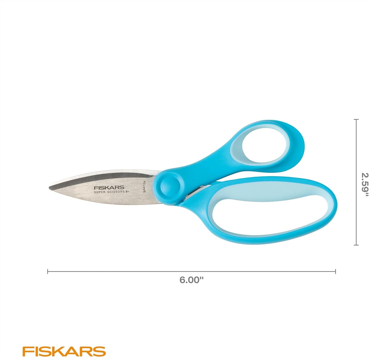 Fiskars Kids Junior Paper Trimmer – Turquoise Safe and Easy Paper Cutter for Crafting and School Projects 7 x 11.5 Inches