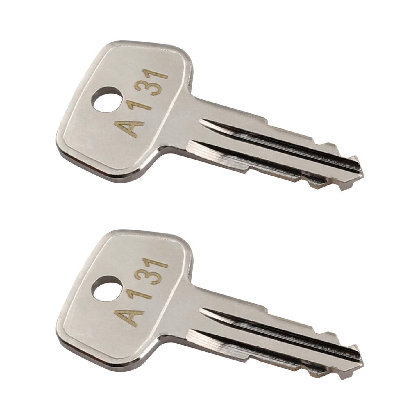 A131 SKS roof Rack Key,Yakima Replacement Key,Replacement Keys for Yakima SKS Ski,Roof,Cargo Box,Carrier Racks and Crossbars with Code Series A131[2 Pack]