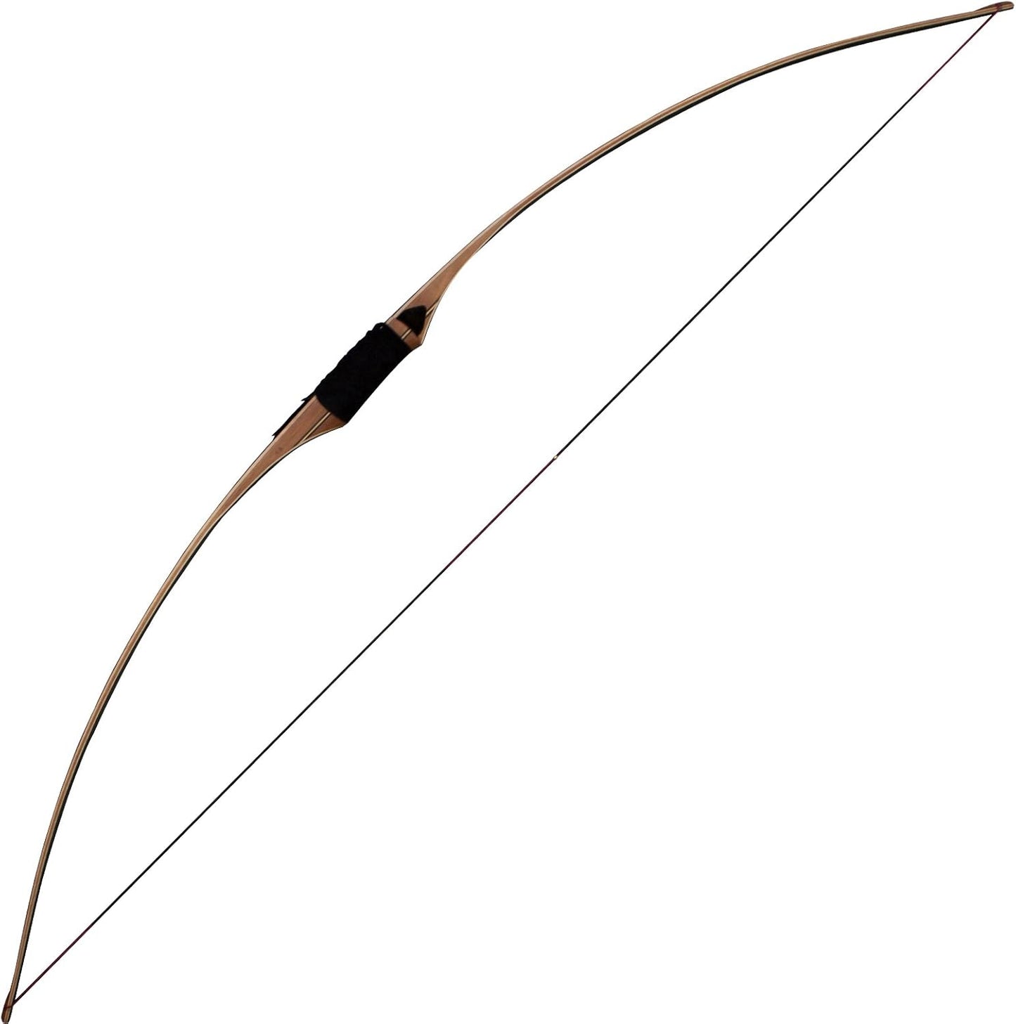 SAS Pioneer 68" Longbow Traditional Wood Long Bow - Both Right Hand and Left Hand - Archery Target Hunting