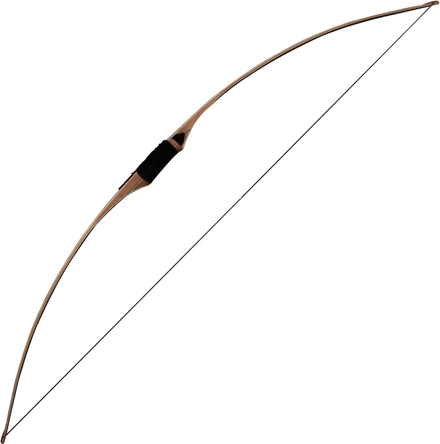 SAS Pioneer 68" Longbow Traditional Wood Long Bow - Both Right Hand and Left Hand - Archery Target Hunting