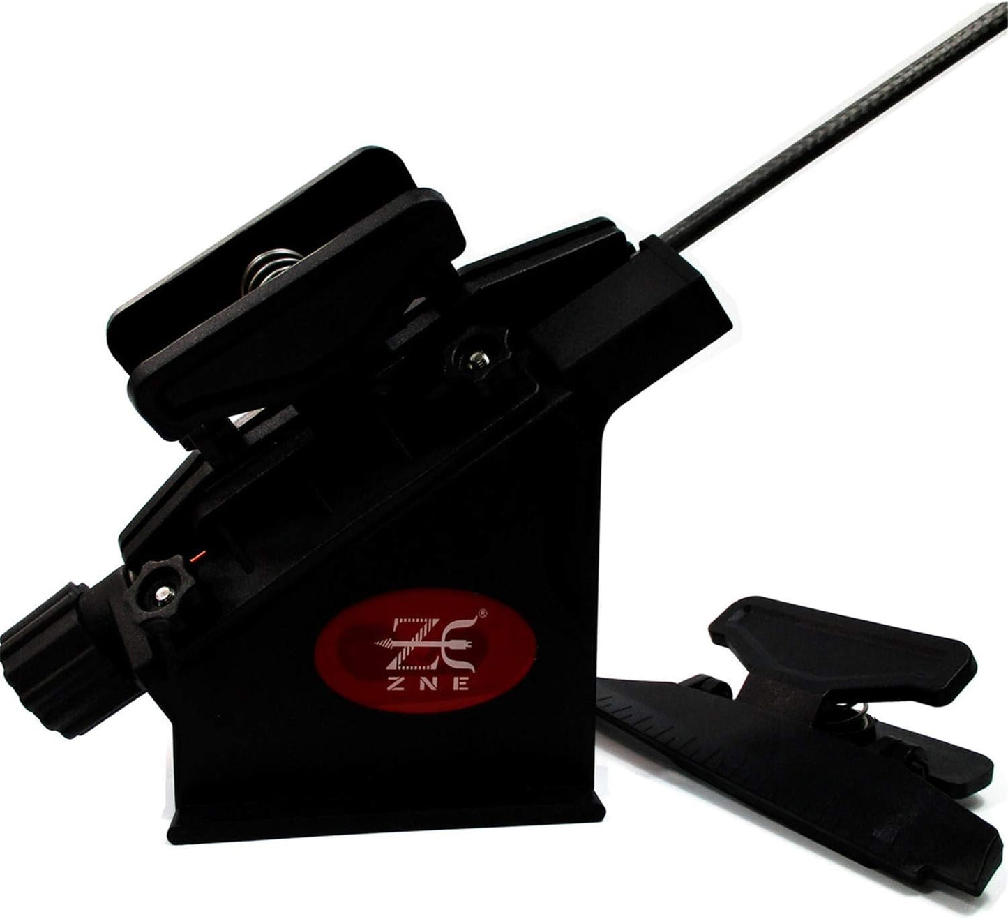 Adjustable Fletching Jig Straight and Helix Tool with Clamp for DIY Archery Arrows