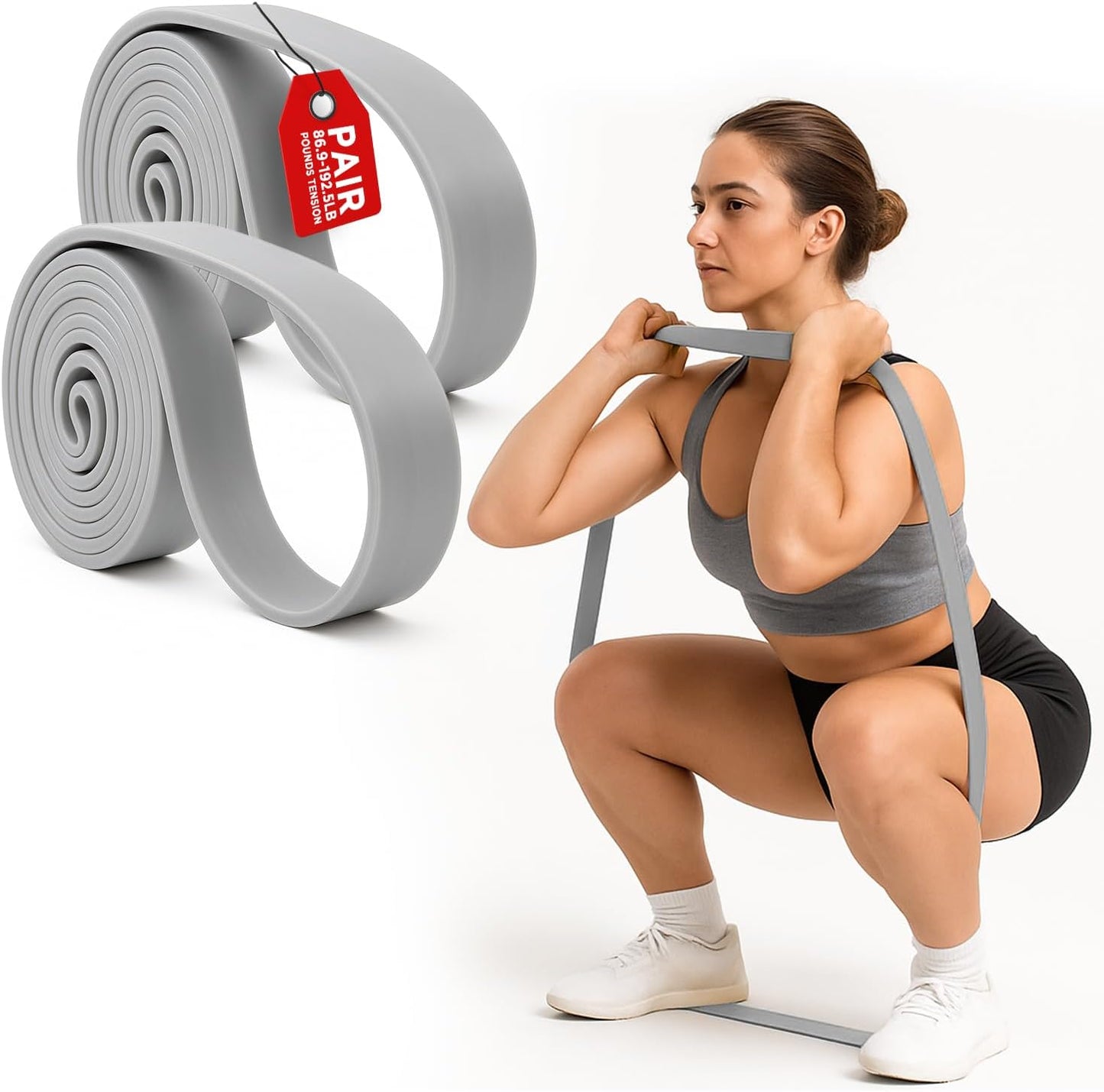 Pro Resistance Band for Core Stability & Flexibility - EliteFTS Portable & Joint-Friendly