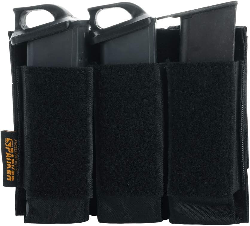EXCELLENT ELITE SPANKER Tactical Open Top Double/Triple Pistol Mag Pouch for Glock M1911 92F Magazines 40mm Grenade