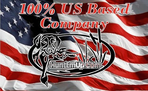 HuntEmUp Ultimate Round Braided Duck Call Lanyard – 4 Double Loops & Whistle Clip – Durable Paracord Goose Call Holder – Waterfowl Hunting Lanyard for Dog Trainers & Gun Dog Hunters