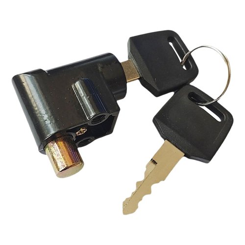 Universal Battery Box Lock for Electric Vehicles - Anti-Theft Metal Replacement Lock with 2 Keys, Fits E-Bike, Electrombile & Motorcycle