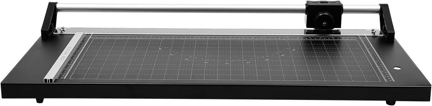 36 Inch Paper Cutter Heavy Duty Paper Cutter for A4 Paper Guillotine Rotary Paper Cutter for Offices Schools and Crafts