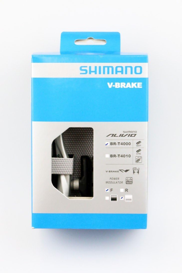 SHIMANO Alivio BR-T4000 V-Brakes - High-Performance Black Bicycle Braking System
