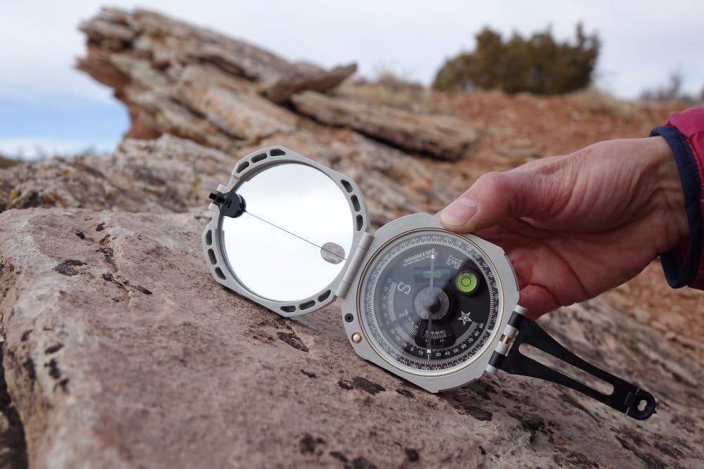 Brunton ComPro Pocket Transit International Compass with 0-360 Degree Scale