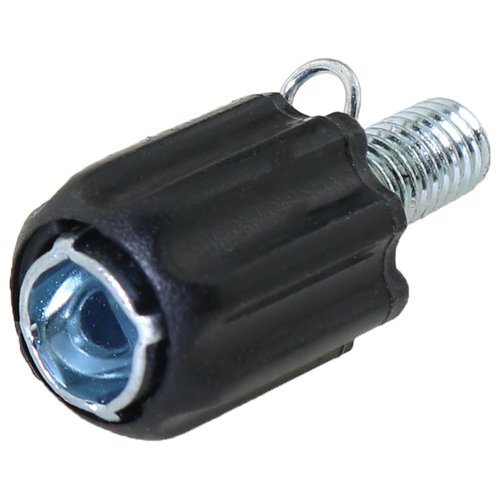 Heyous 6PCS Bicycle M5 Derailleur Fine Adjustment Screw Brake Black Adjustment Screw Barrel Adjuster Bolt for MTB Derailleurs and Front and Rear Paddle Adjustment