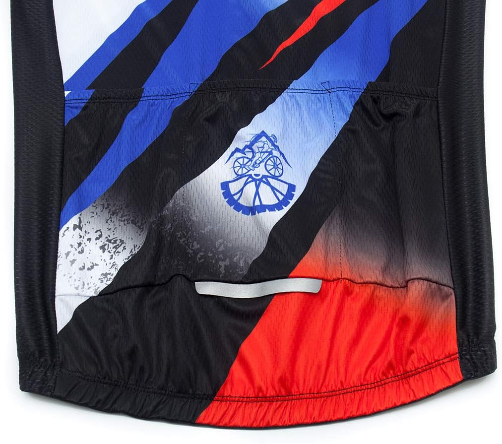 Aogda Cycling Jerseys Men Bike Shirts Team Biking Tops Bicycle Short Sleeves Clothing