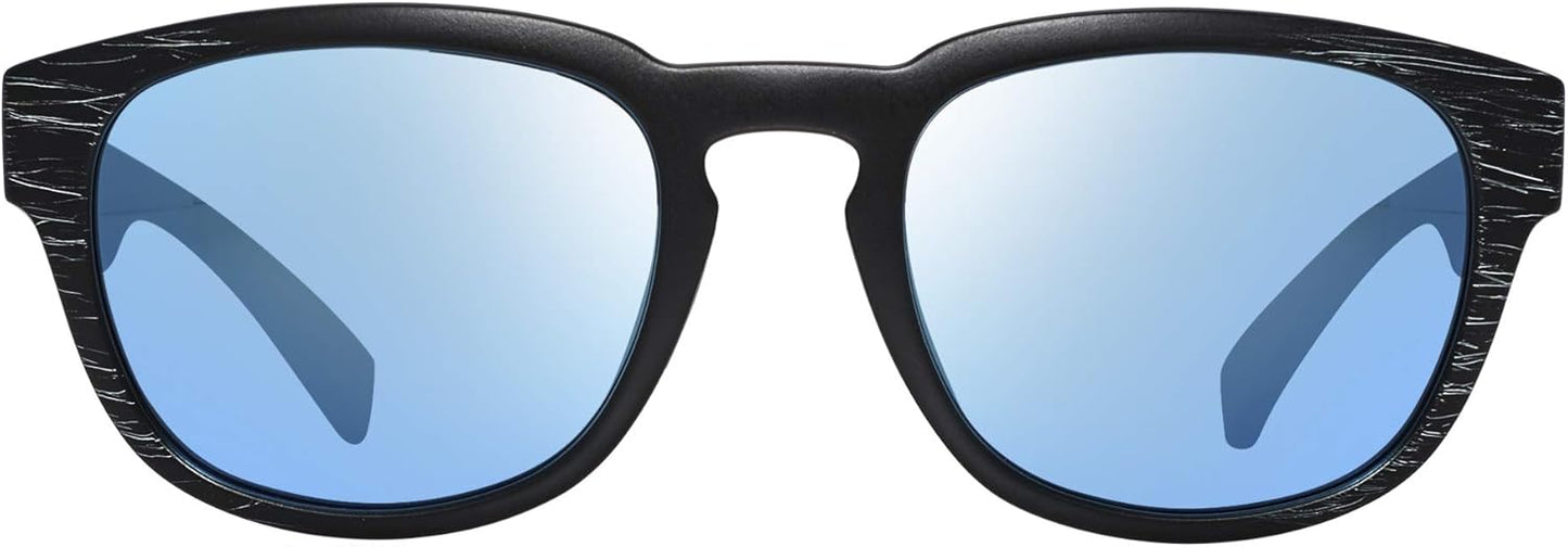Revo Sunglasses Zinger: Polarized Lens with Rectangle Keyhole Bridge Frame