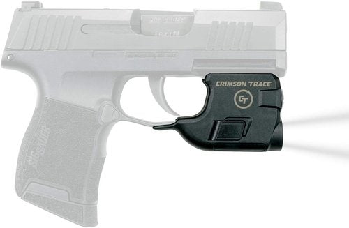 Crimson Trace Lightguard Tactical Weapon Light - Ambidextrous, 2 Modes, Heavy Duty for CCW & Competition