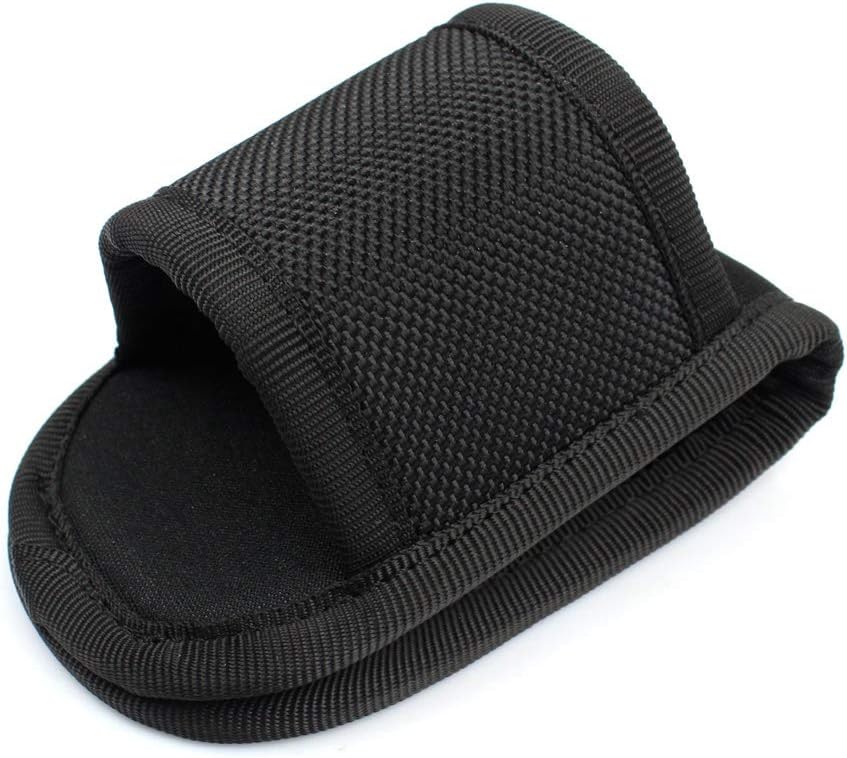 Open Top Compact Light Pouch for Duty Belt, D Cell Compact Flashlight Holder