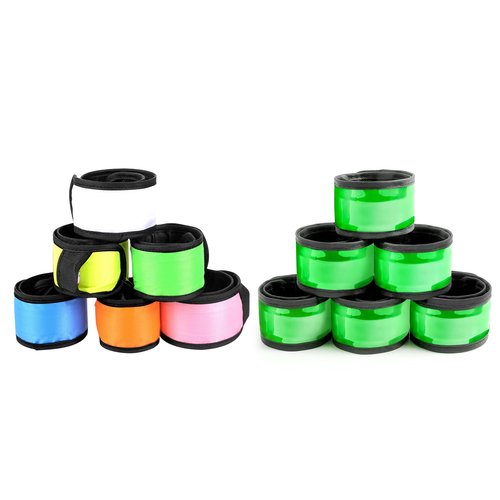 esonstyle LED Light Up Band Slap Bracelets Night Safety Wrist Band for Cycling Walking Running Concert Camping Outdoor Sports