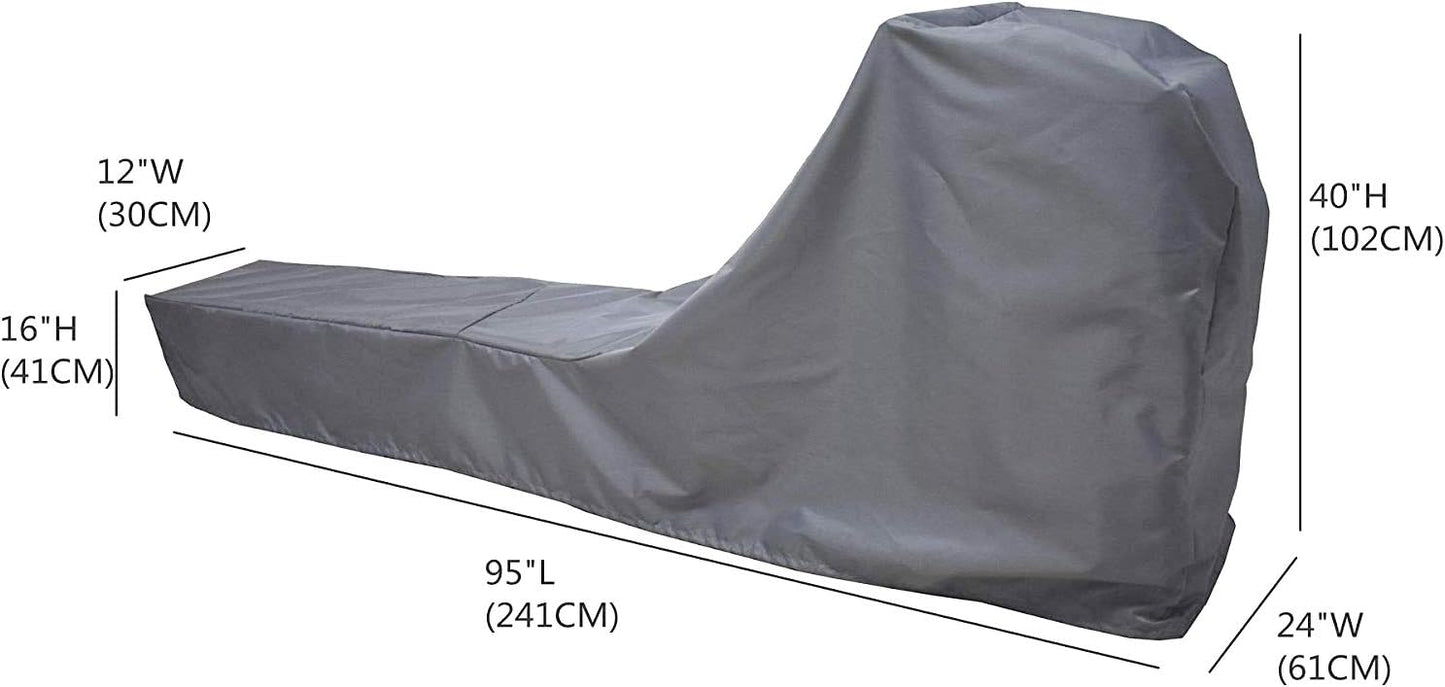 Fitness Equipment Cover - Protective Dustproof Waterproof & Water-Resistant Stationary Fabric for Indoor/Outdoor Use, Gray