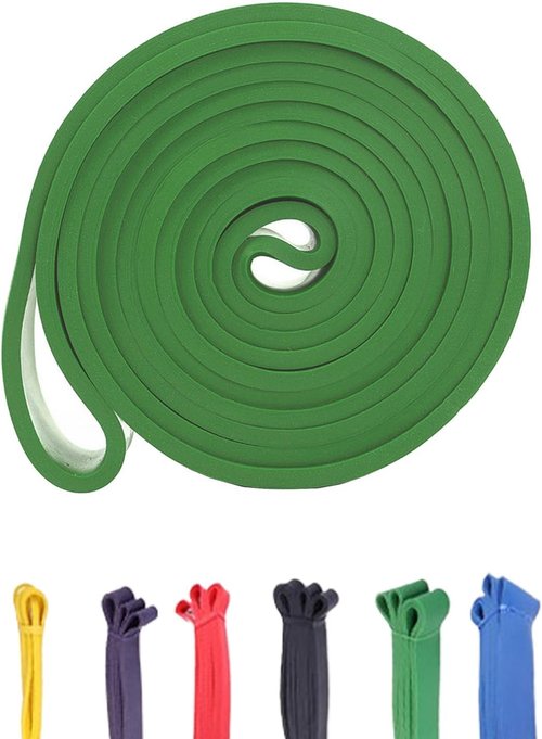 Basketball Resistance Band Training Dribbling Fitness Single Circle 6 Levels Strong Heavy Duty Professional Exercise Bands Natural Latex 41 Inch Loop