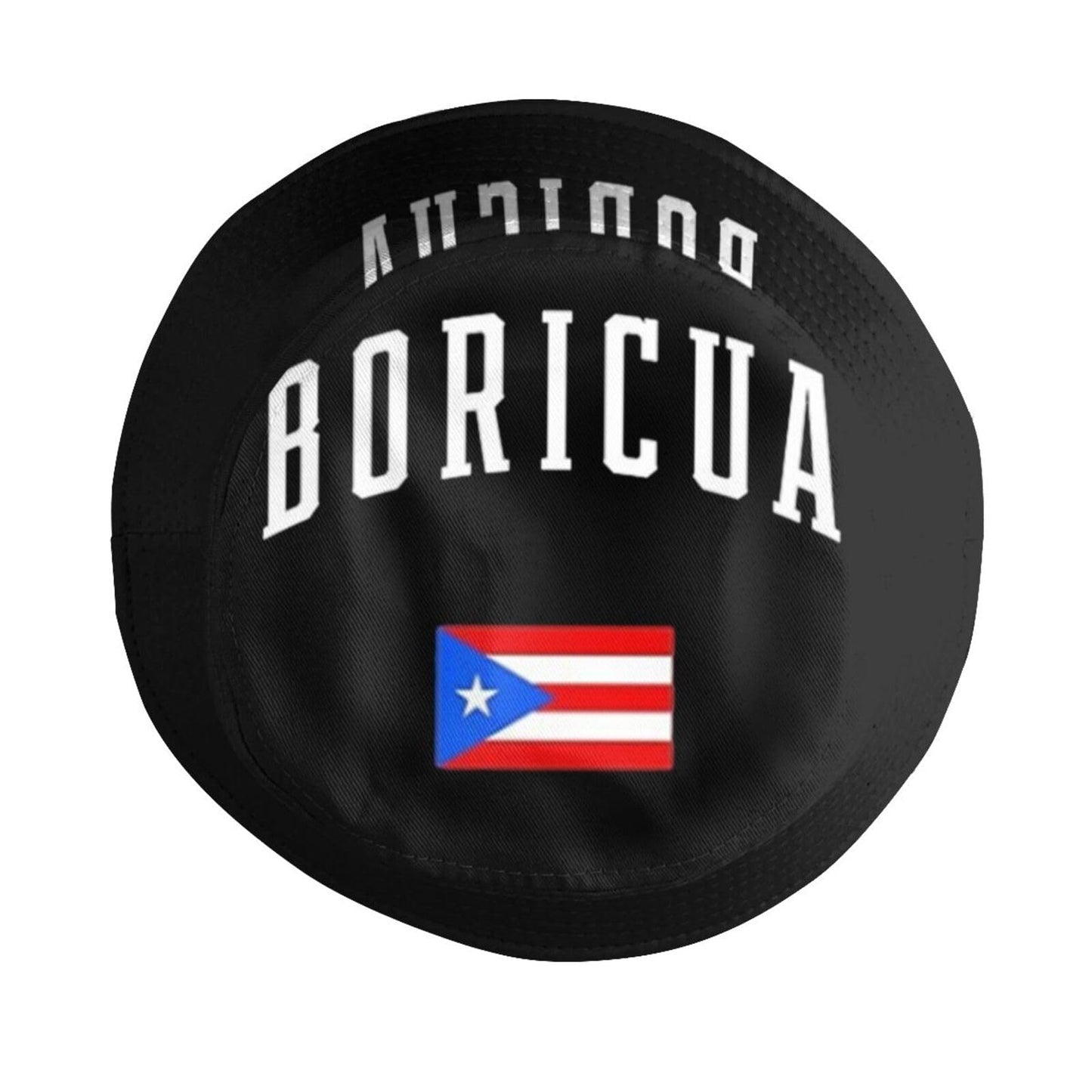 Puerto Rico Bucket Hat Cute Fisherman Hat Pr Flag Bucket Hats Sun Hat for Fishing Hiking Camping