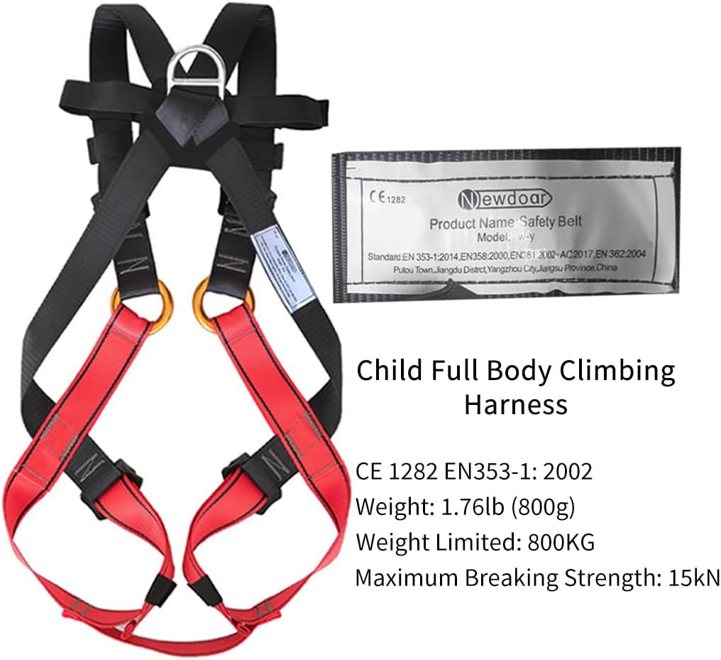 NewDoar Climbing Harness CE Certification Rock Climbing Rappelling Equipment Body Guard Protect Rappelling Rescuing Equip