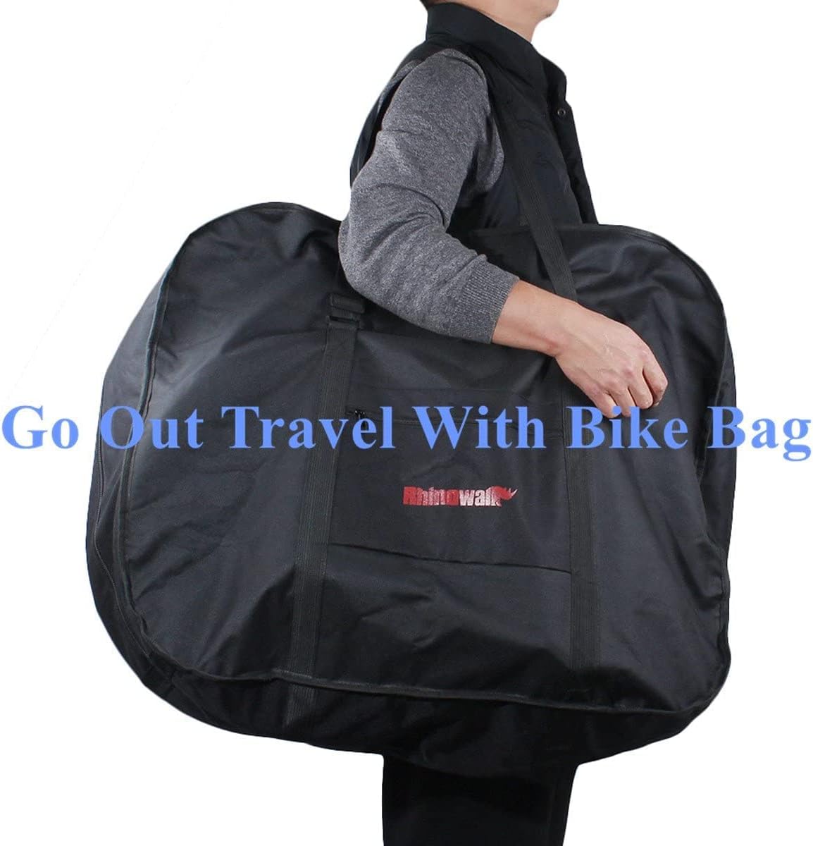 Folding Bike Bag 14 inch to 20 inch Bicycle Travel Carrier Case Box Carry Bag Pouch Bike Transport Case
