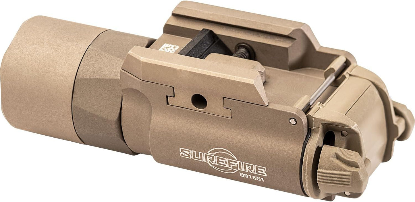 SureFire X300U-B Ultra 1000 LU Tan Handgun WeaponLight w/Thumb Screw Mount X300U-B-TN