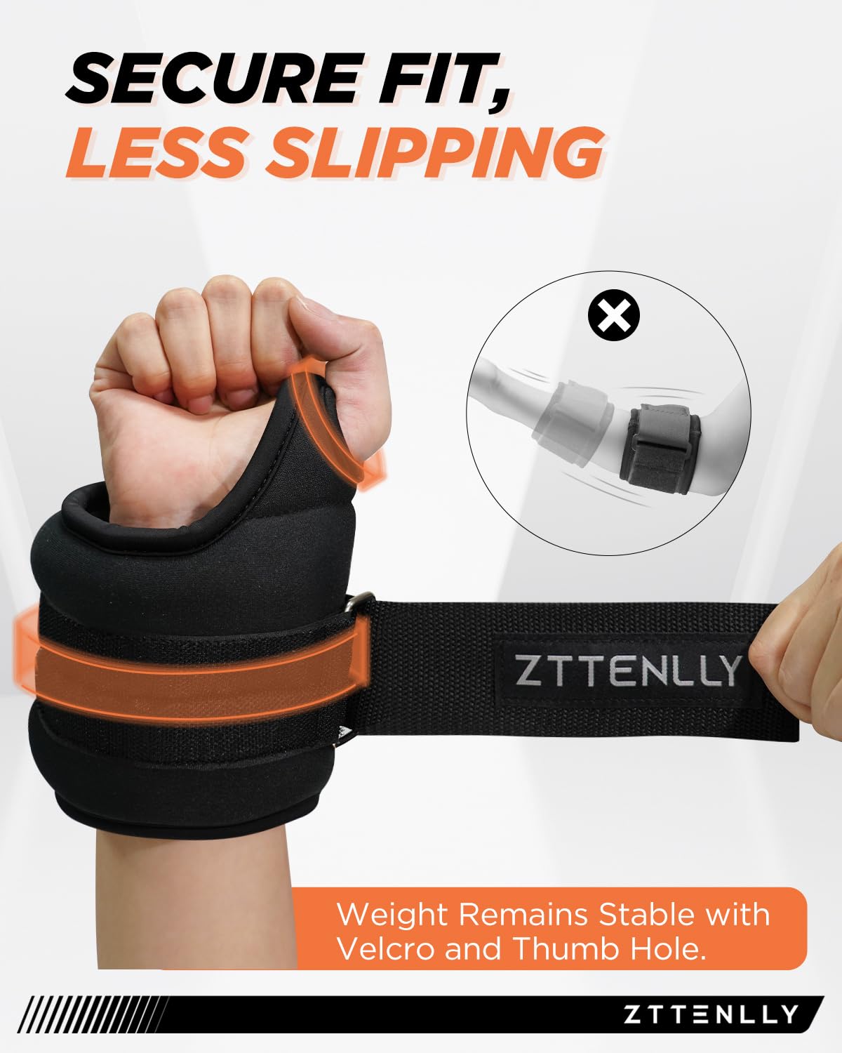 Adjustable Ankle Weights Pair 5lb (2.5lb Each) & Wrist Weights Pair 4lb (2lb Each) - Suitable for Walking, Physical Therapy, Running, Yoga, and Aerobics