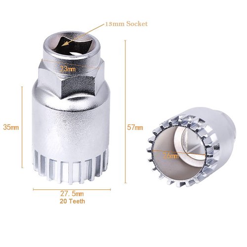 COTOUXKER Bike Crank Removal Tool, Bicycle Crank Puller, Bottom Bracket Removal Tool for Easy Mountain Bike Maintenance and Repair