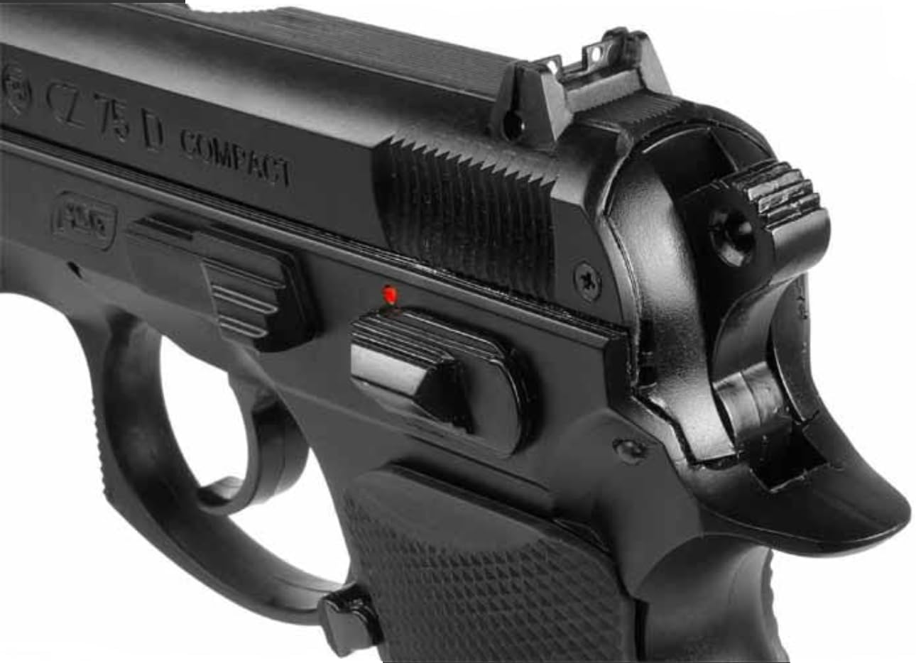 ASG CZ 75D Compact .177 Caliber Steel BB Gun Non-Blowback Air Pistol and Magazine