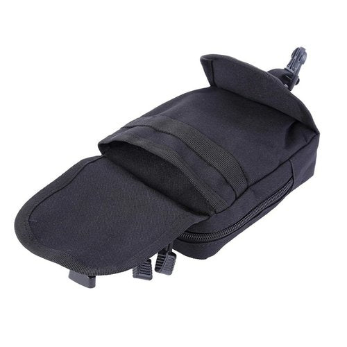 HOUSON Tactical Waist Bag, Molle Belt Bag Mobile Phone Bag Pouch for Outdoor, Hiking, Camping, Hunting, Travel Black