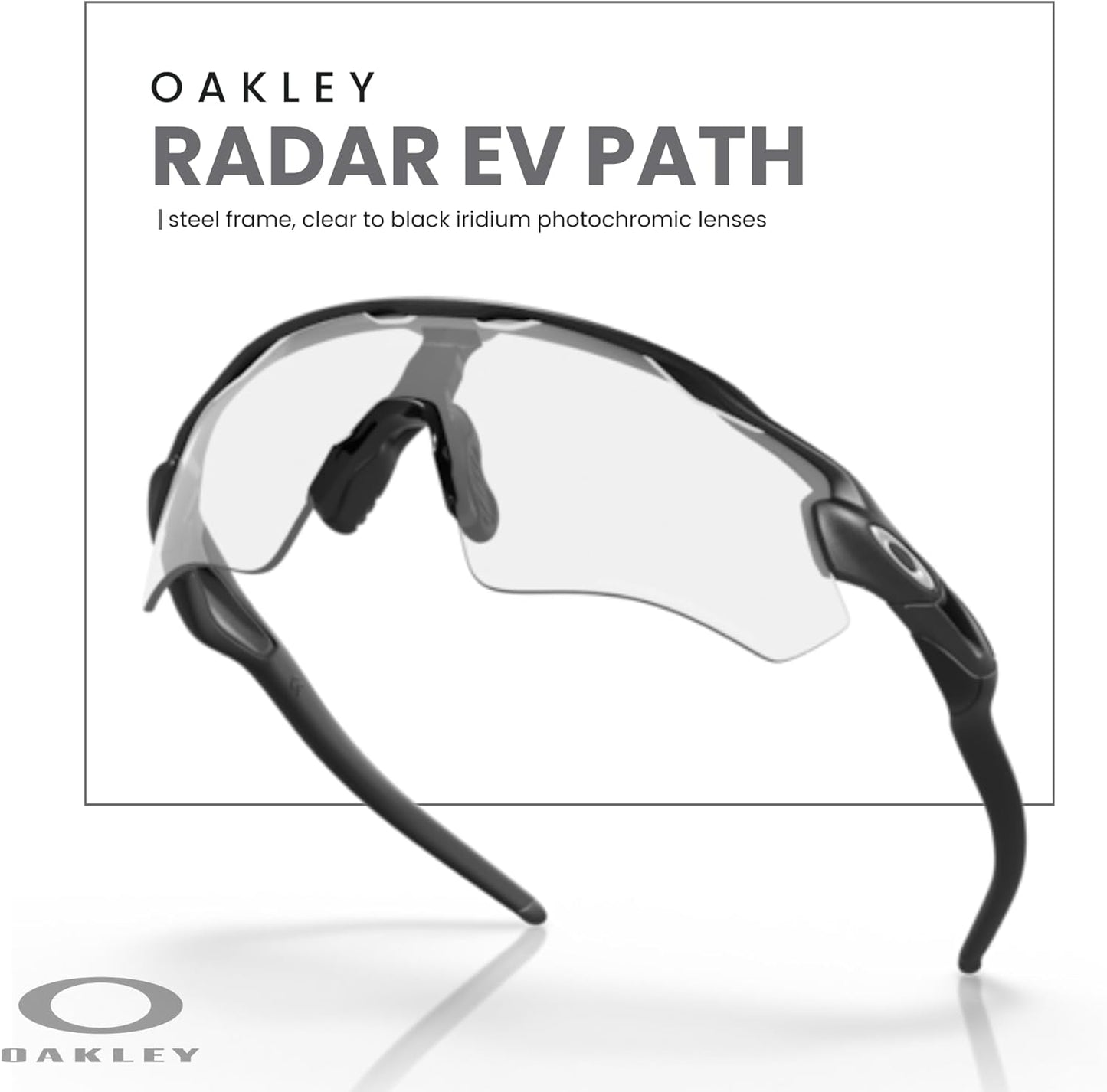 OAKLEY Radar EV Path OO9208 Sunglasses For Men+ Bundle Accessory Leash Kit, Microfiber Pouch