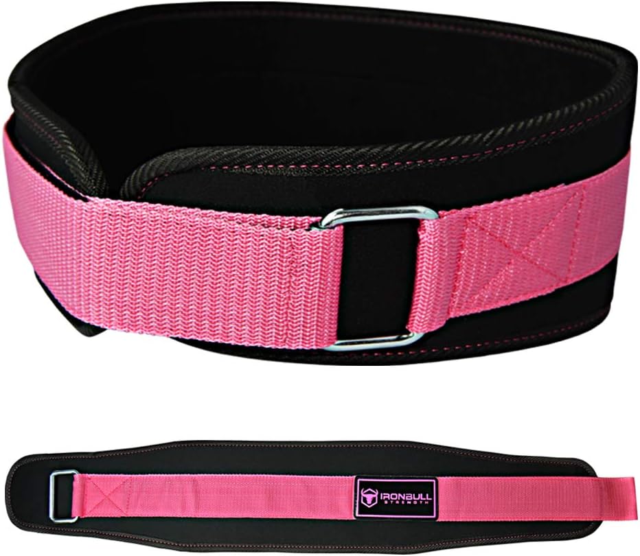 Women Weight Lifting Belt - High Performance Neoprene Back Support - Light Weight & Heavy Duty Core Support For WeightLifting and Fitness