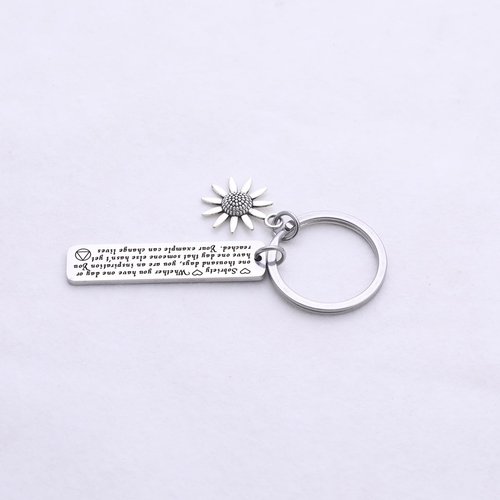 ZQEOU Sobriety Gifts For Women Men Sober Gifts For Women National Sober Day Gift Addiction Recovery Keychain For AA Na Jewelry AA Anniversary Keychain