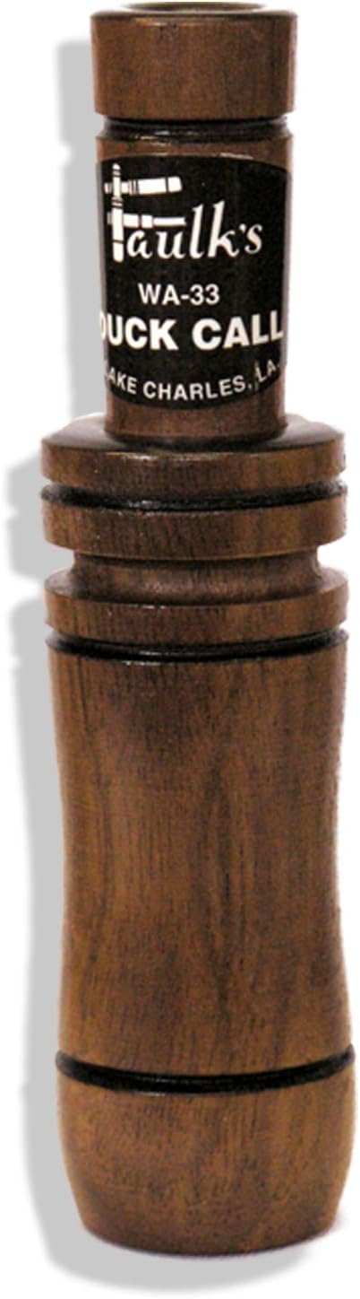 Faulk's Game Calls Deluxe Duck Call WA-33 BROWN