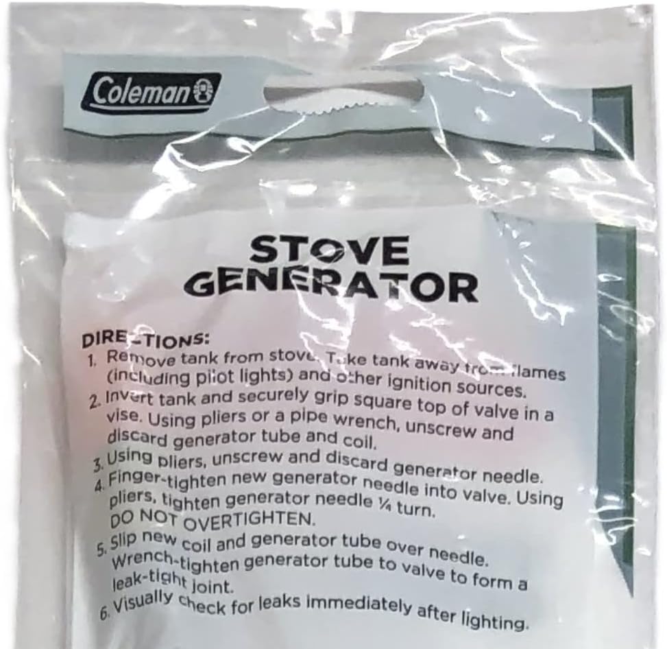 Coleman 3000005106 Portable Camp Stove Fuel Generator